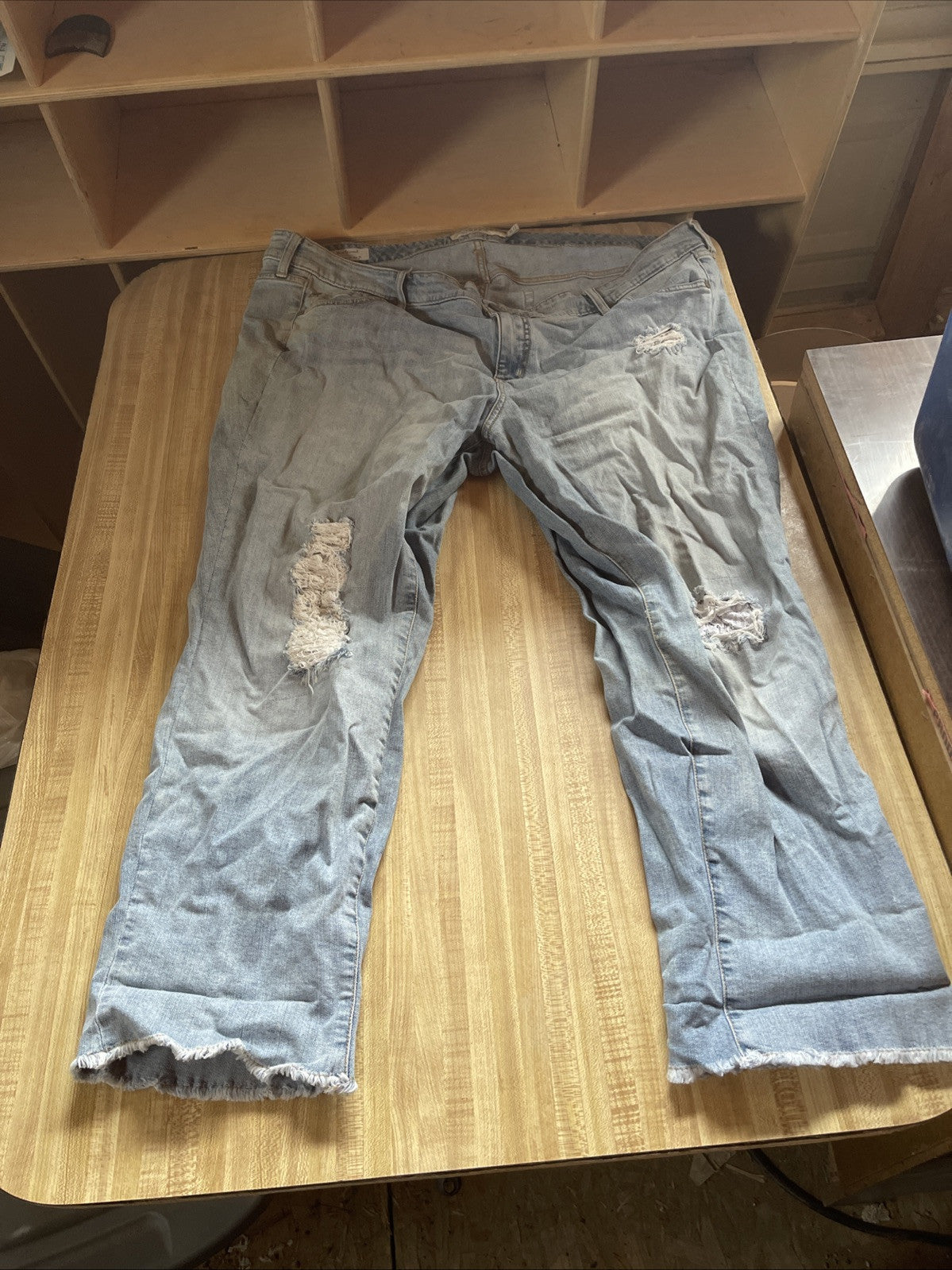 Torrid Boyfriend Jeans 24 Distressed