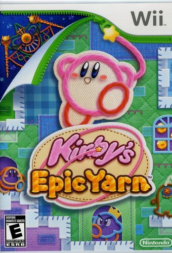 Kirbys Epic Yarn - Nintendo Wii CIB