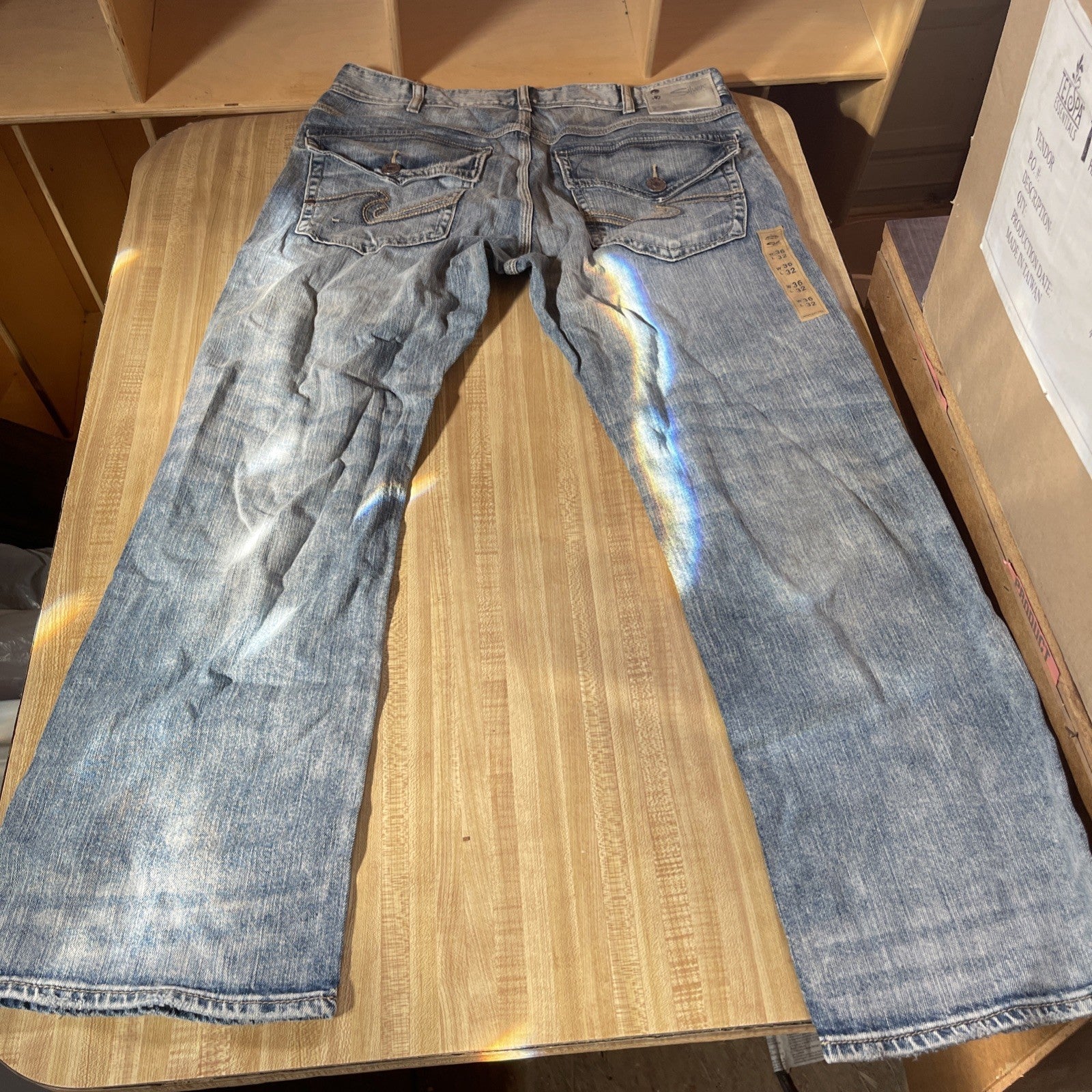 silver jeans gordie 36x32 New