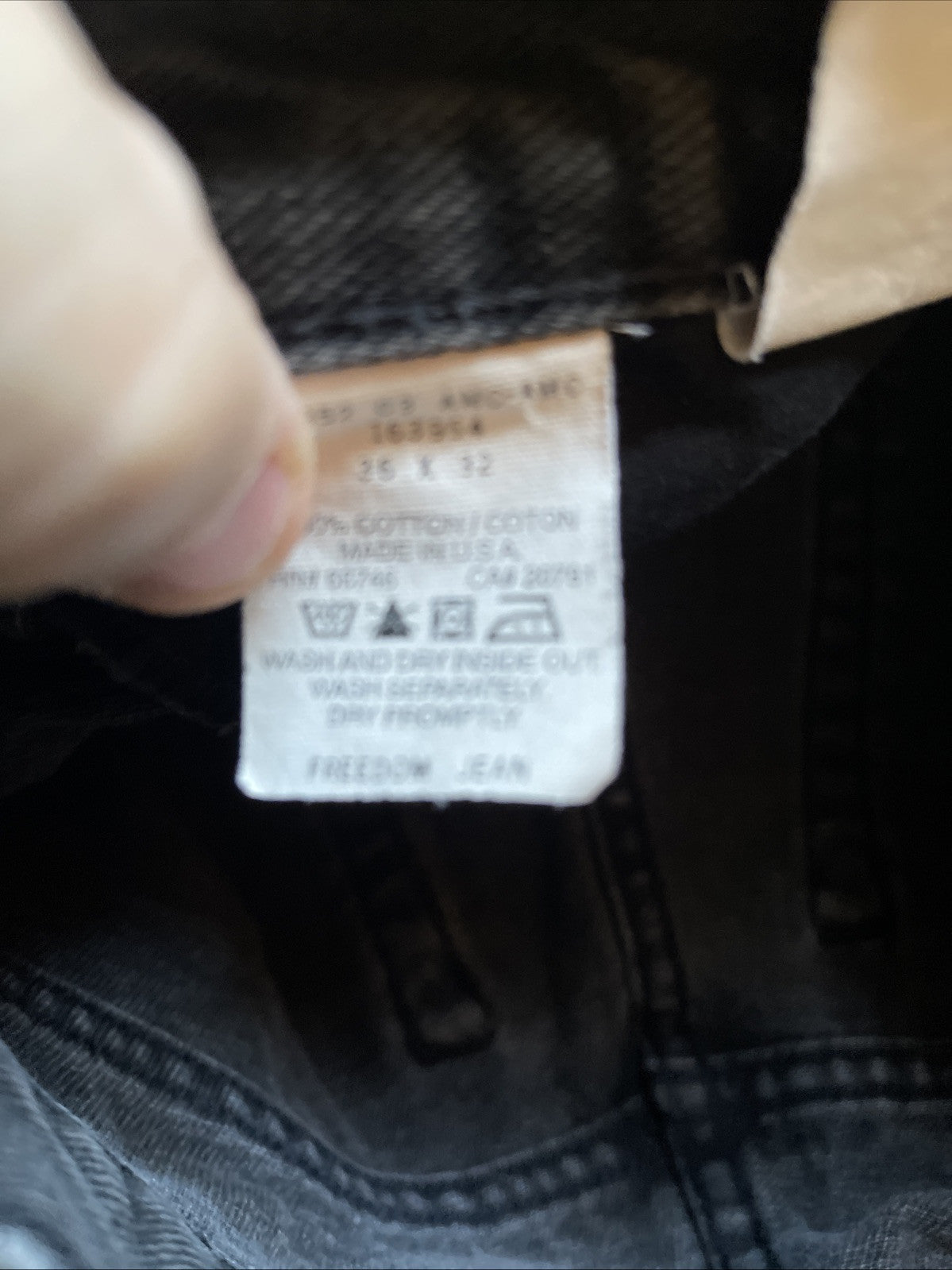 Vintage Tommy Jeans Made In USA Wide Leg 36x32