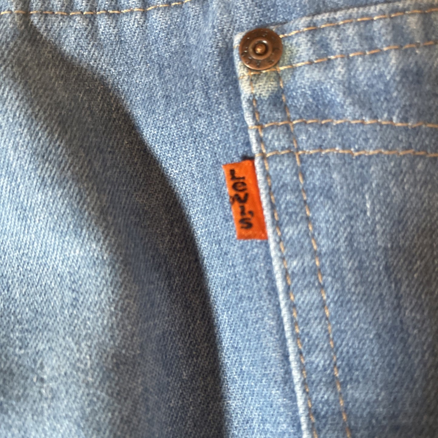 Vintage Levi’s Orange Tab Jeans 36x31 Wide Leg