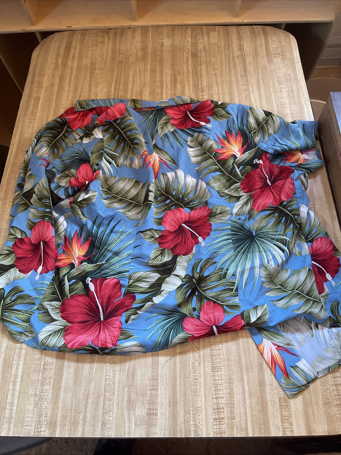 Vintage Made In USA Hawaiian Shirt Large 