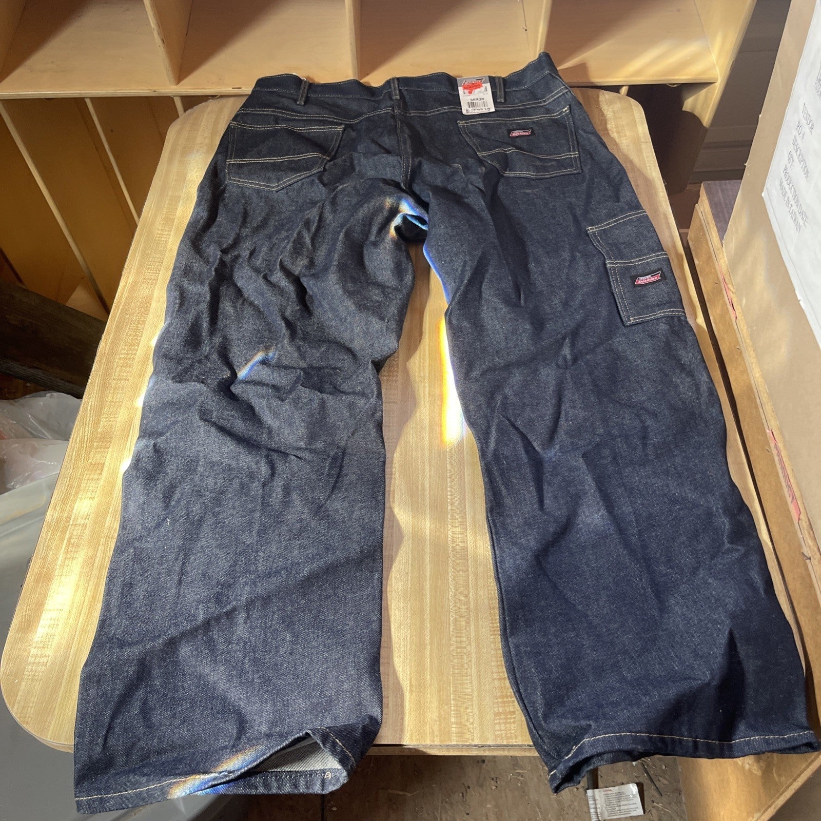 Dickies Jeans 38x30 NWT Deadstock Wide Leg Baggy Carpenter