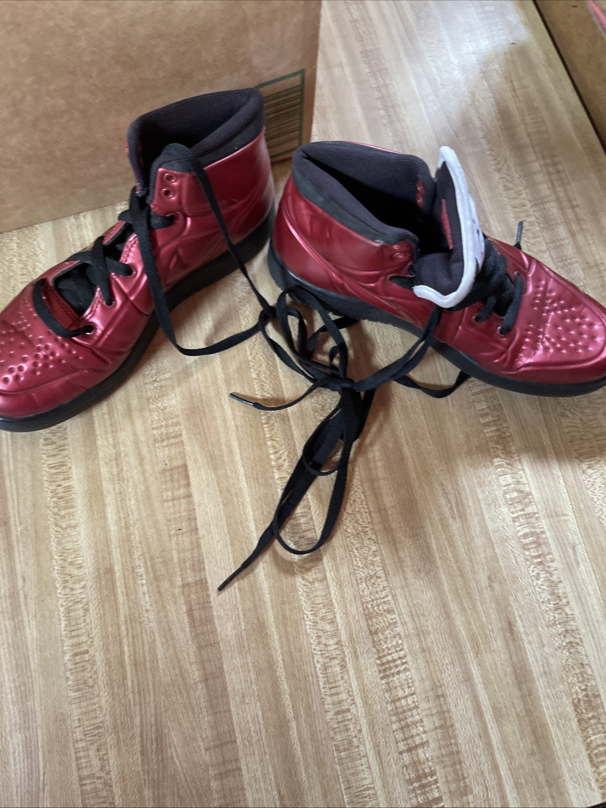 Air Jordan 1 Anodized Red 6Y