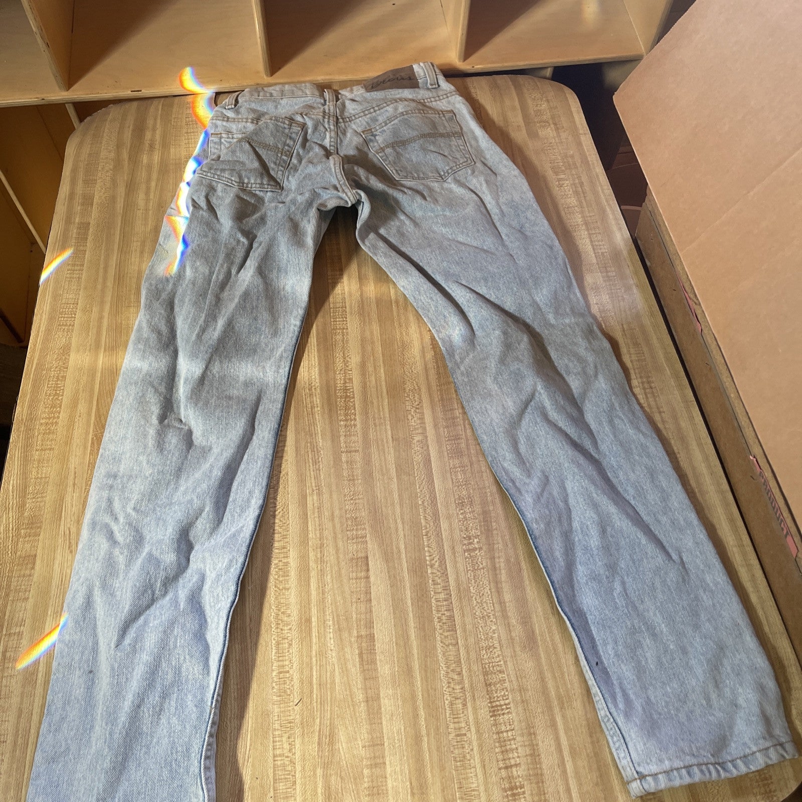 Express Bleus Mom Jeans 4