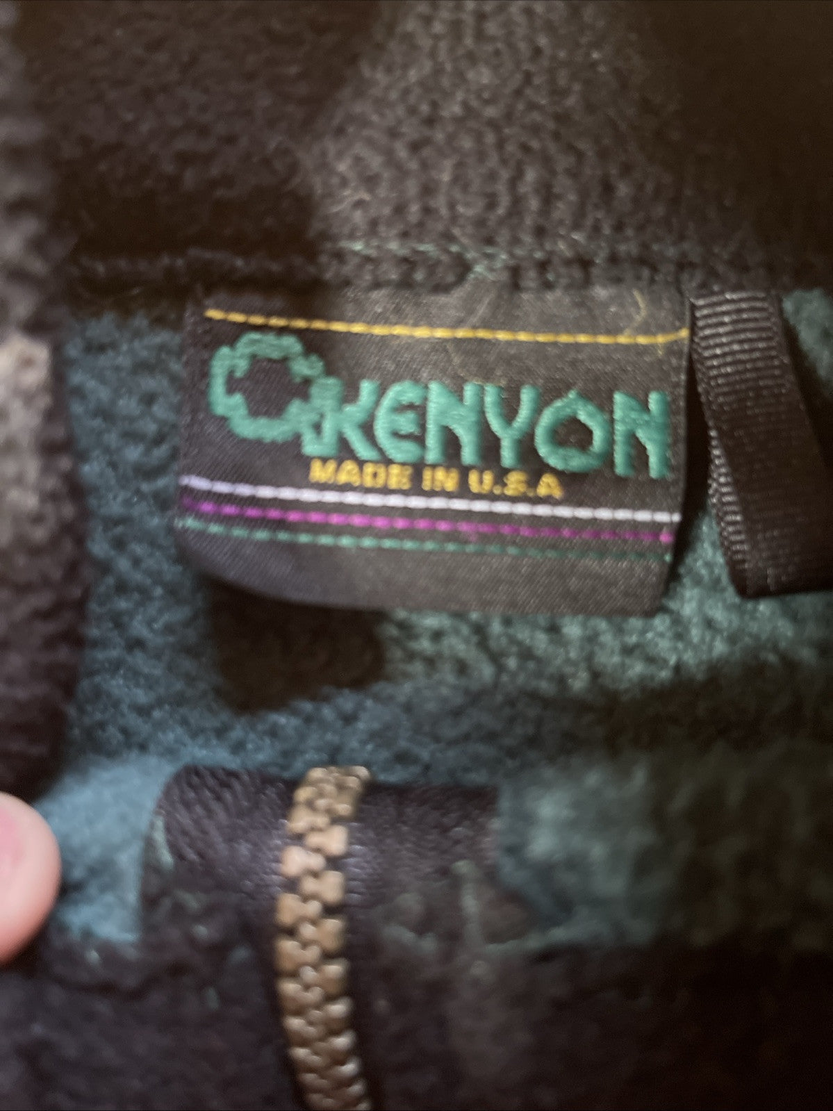 Vintage Kenyon Fleece Made In USA XL