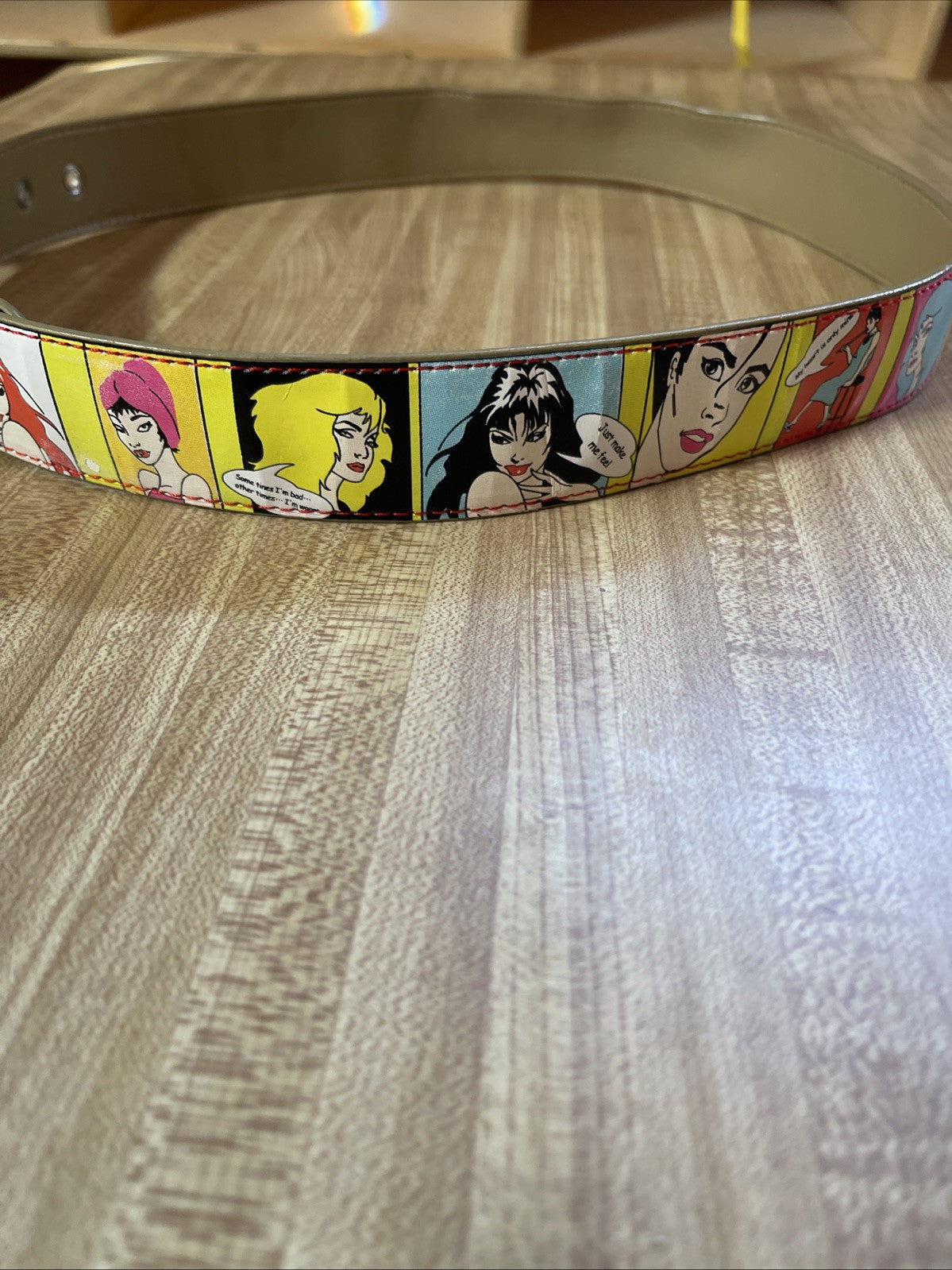 Comic Book Style Belt Size 20