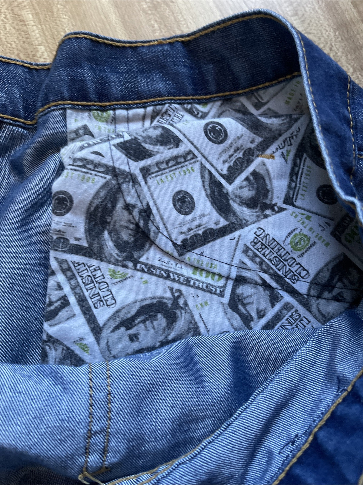 Vintage Sinister Clothing Jeans Wide Leg 36x30