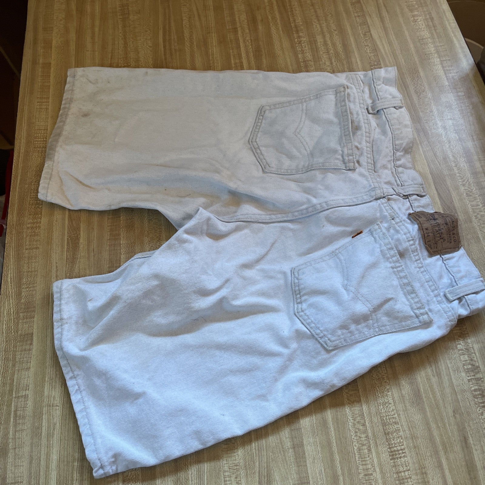 Vintage Orange Tab Levi’s 550 Jorts 34