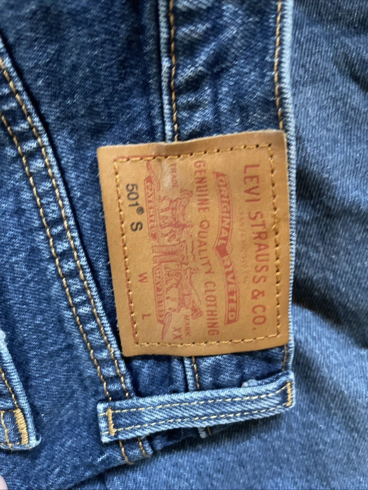 Levi’s 501S Premium Big E 28x28
