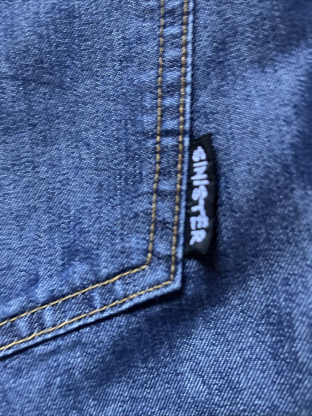 Vintage Sinister Clothing Jeans Wide Leg 36x30