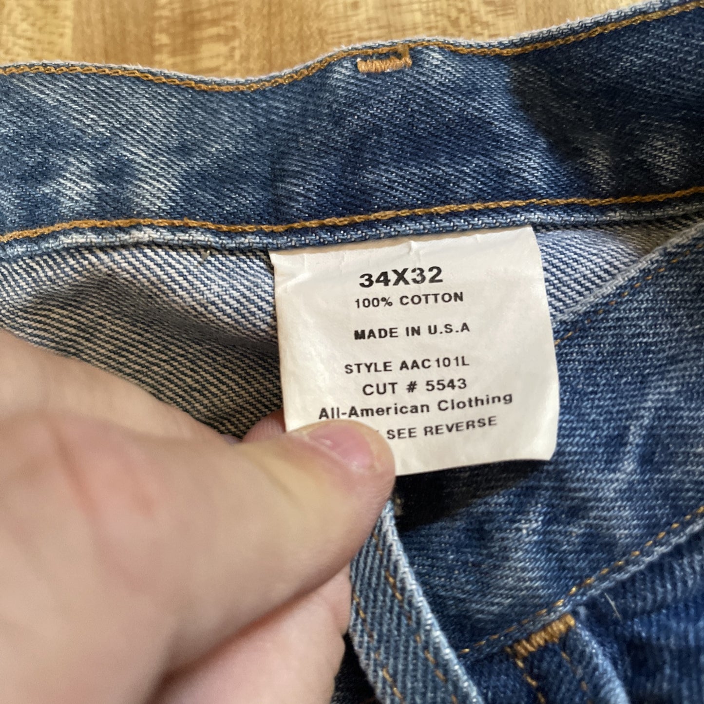 Vintage All American Clothing Company Jeans