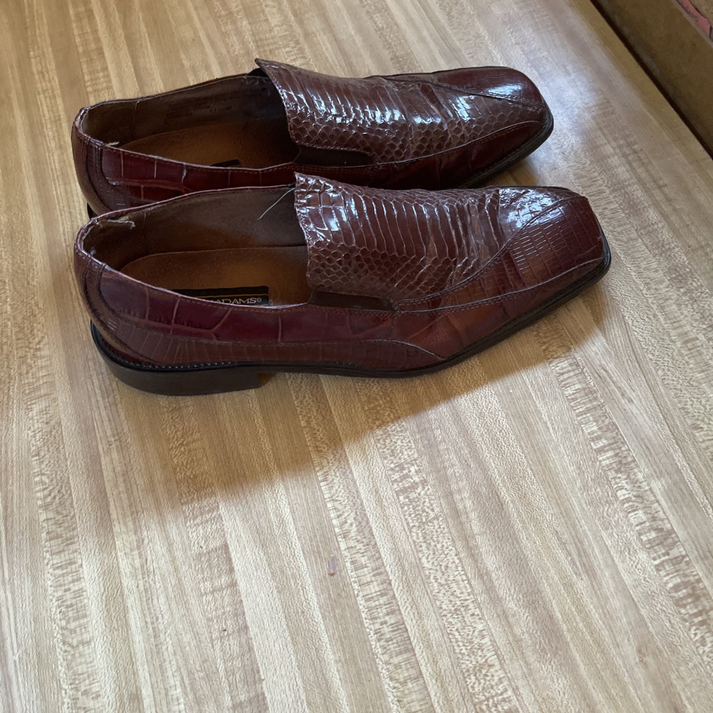 stacy adams genuine snake shoes 11.5