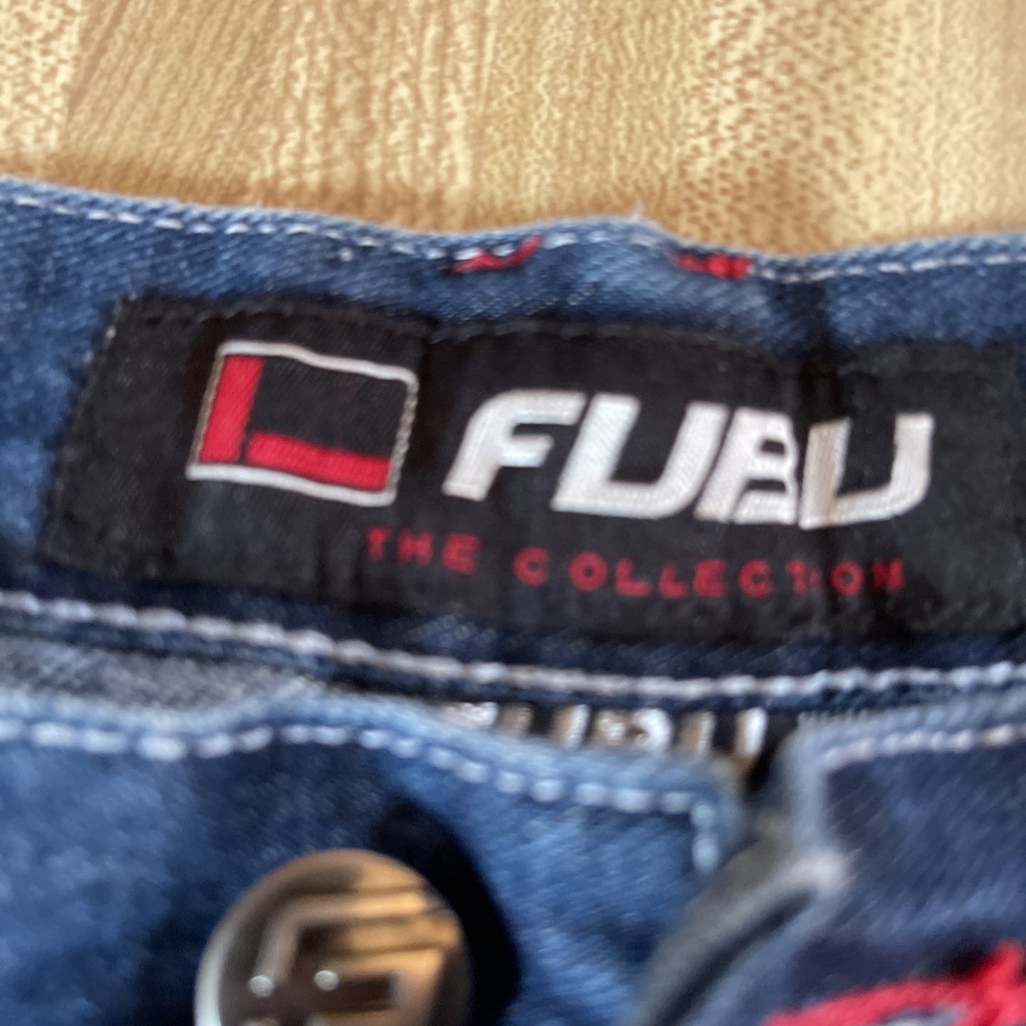 Vintage Fubu The Collection Jeans 12 Carpenter Wide Leg Y2K Hiphop Streetwear