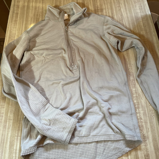 Cold Weather Military Half Zip Small Long