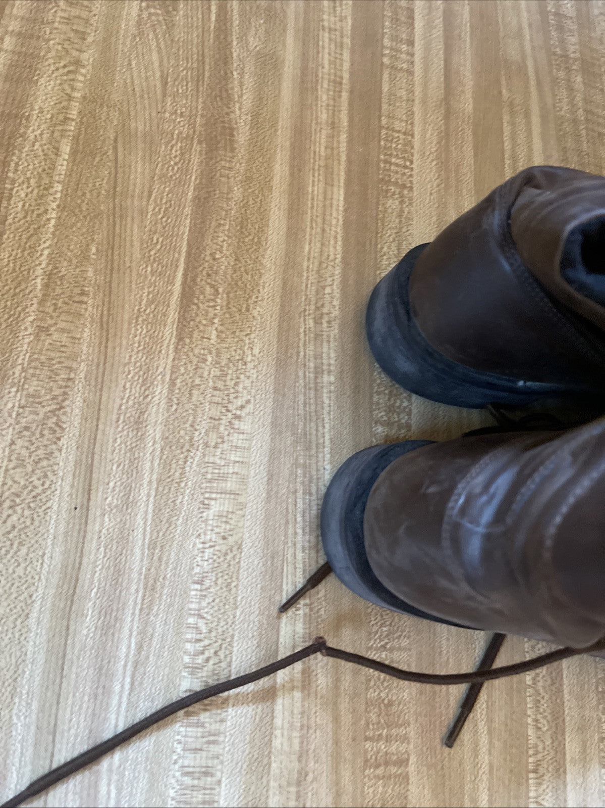 Justin Lace Up Boots 8.5