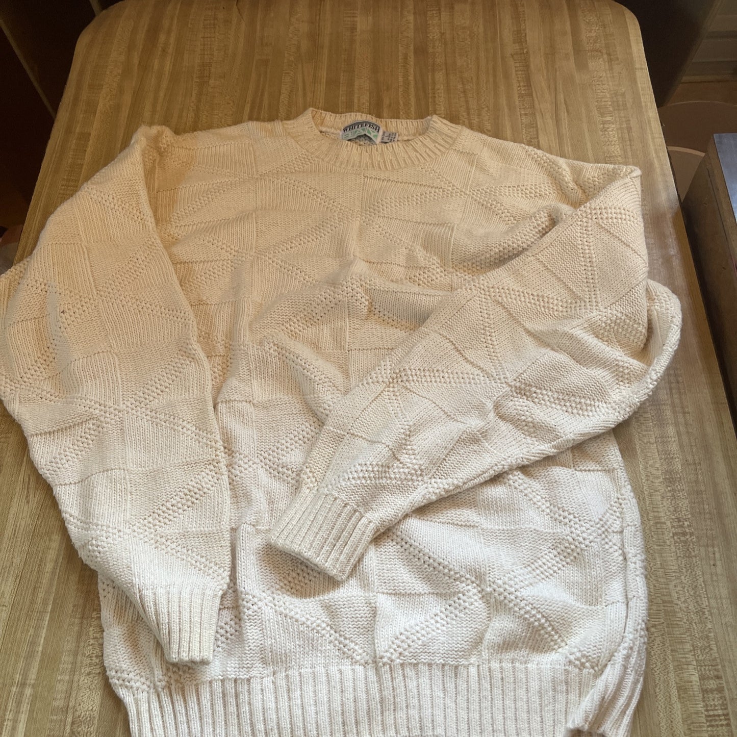 Vintage Whitefish Bay Sweater Made In USA Large 