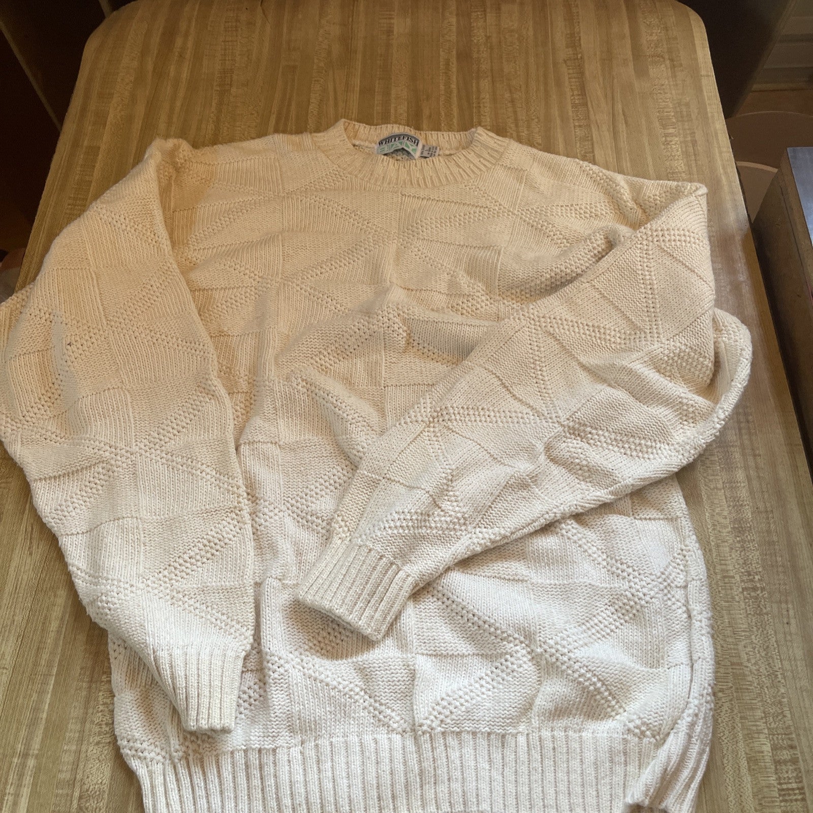 Vintage Whitefish Bay Sweater Made In USA Large 