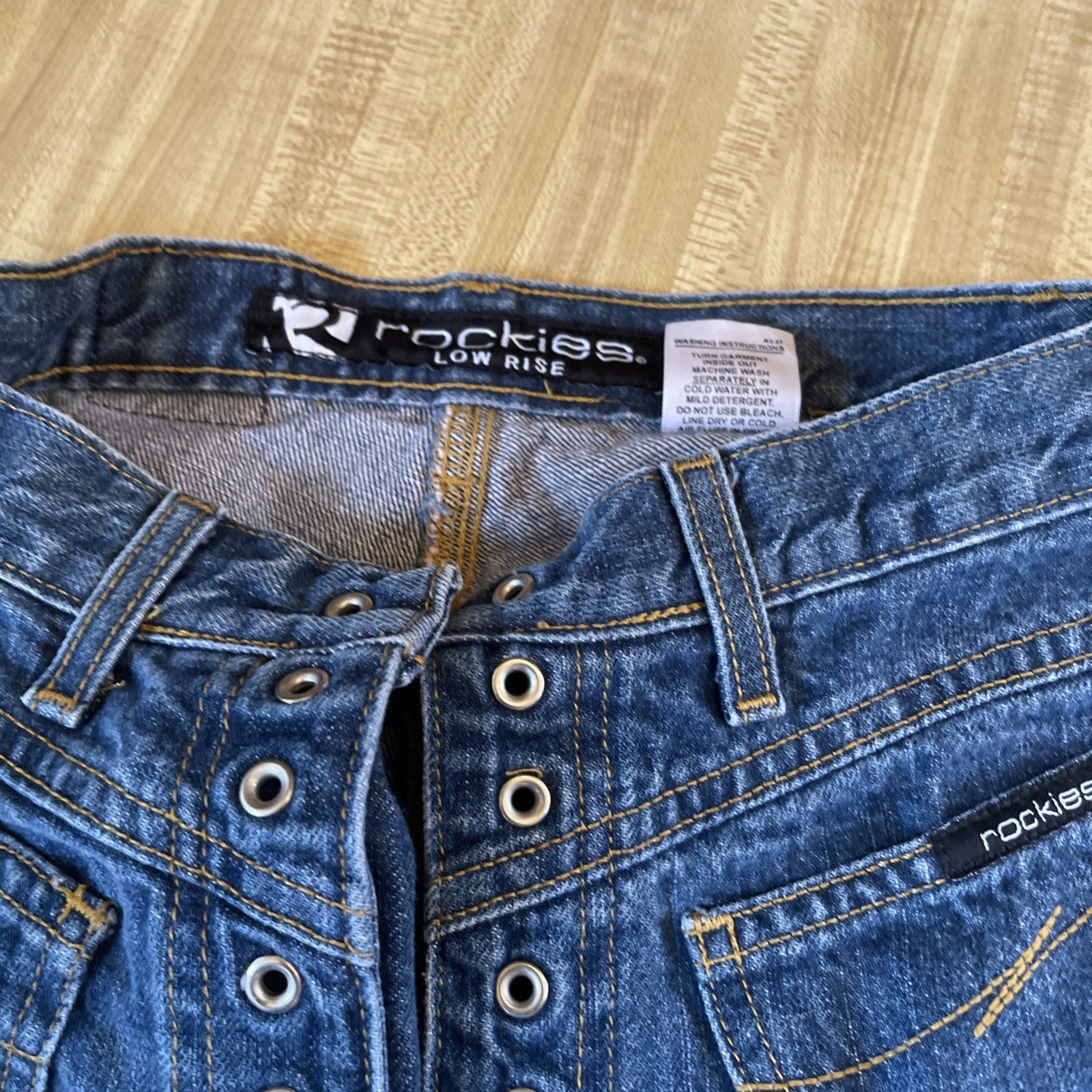 Vintage Rockies Low Rise Jeans 3 Missing The String