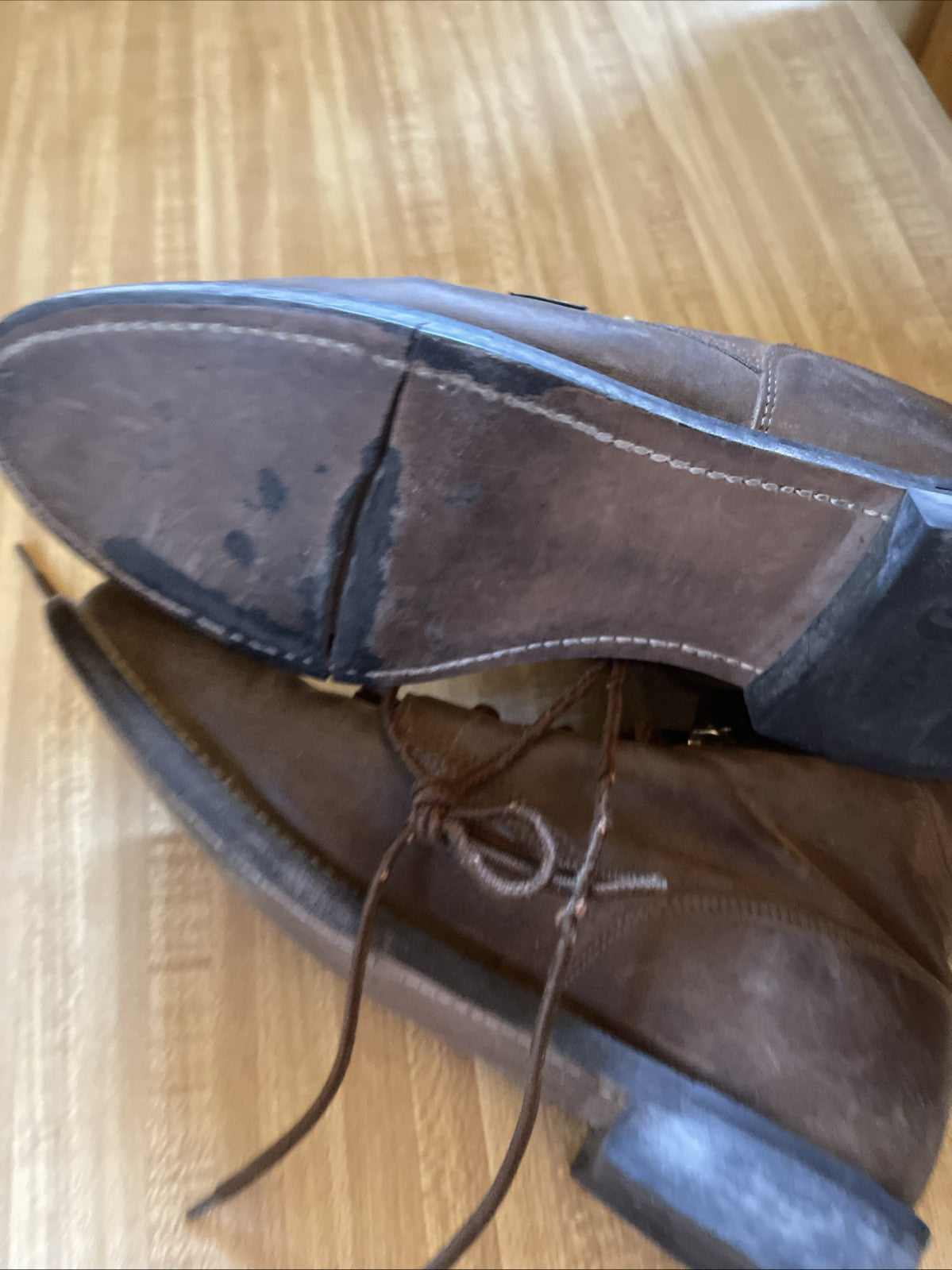 Justin Lace Up Boots 8.5
