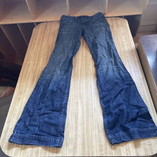 citizens of humanity jeans low waist flare 25