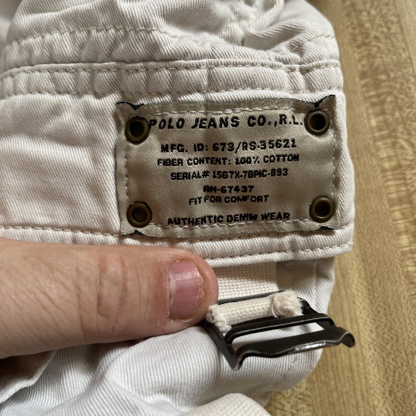 vintage polo ralph lauren paratrooper cargo pants 38x34