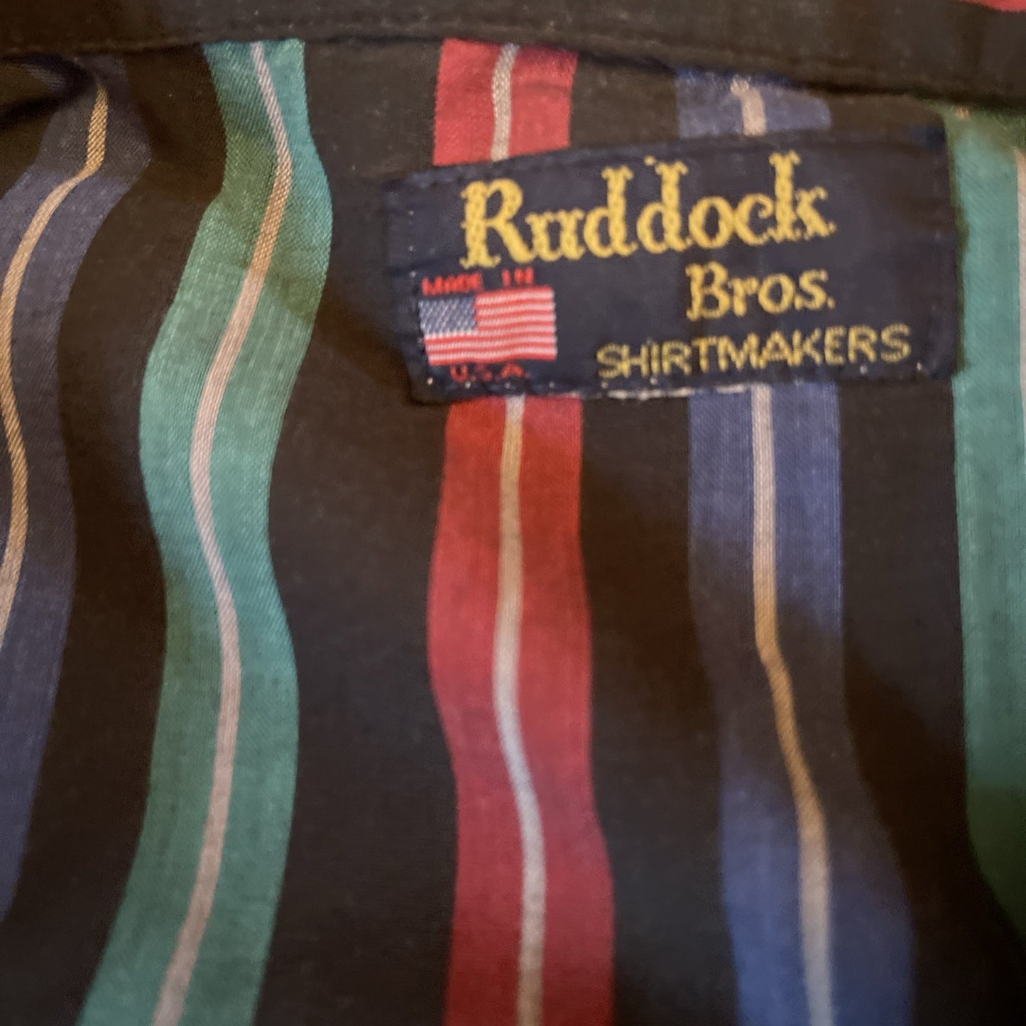 Vintage Ruddock Bros Pearl Snap 