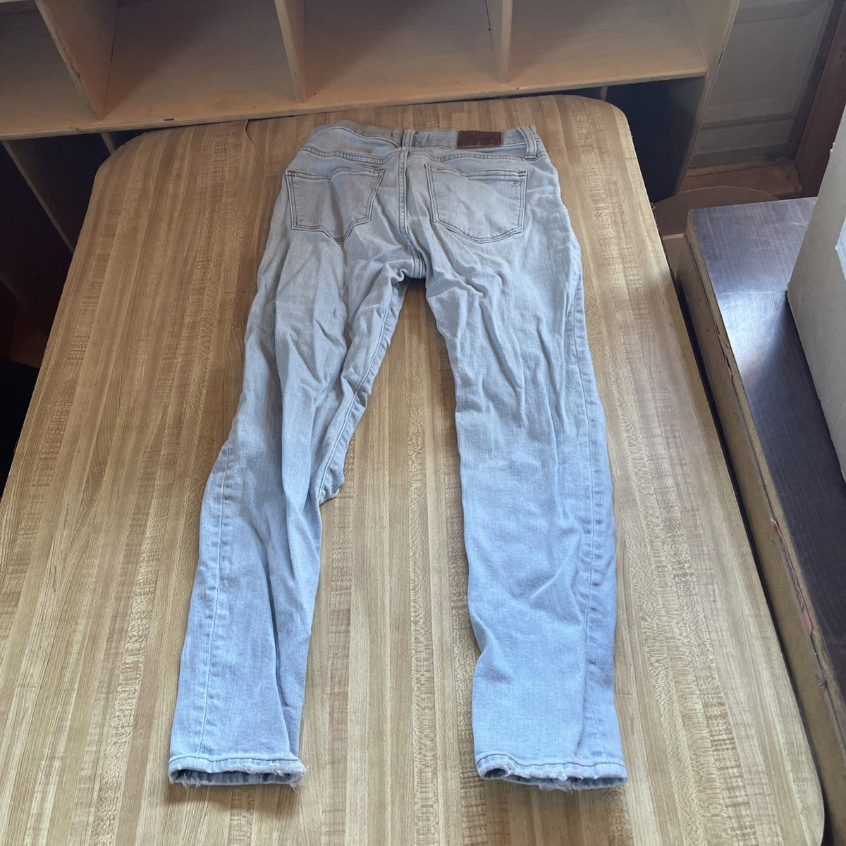 madewell high rise skinny jeans 27