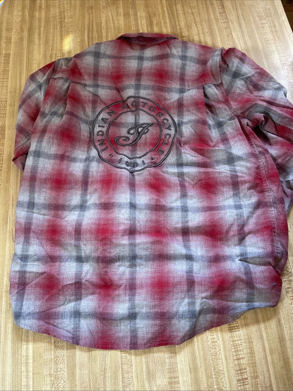 Indian Motorcycle Button Up Medium