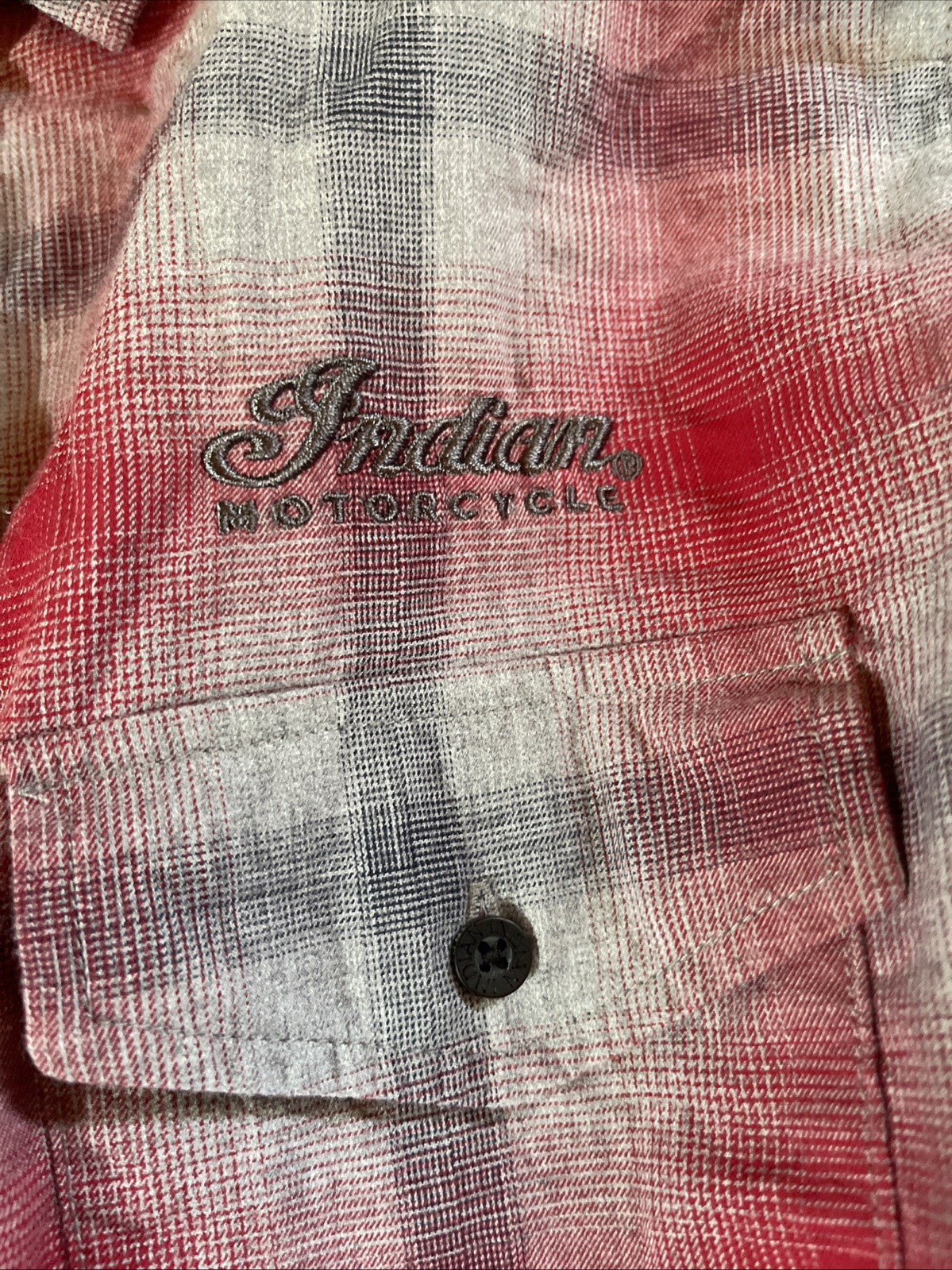 Indian Motorcycle Button Up Medium