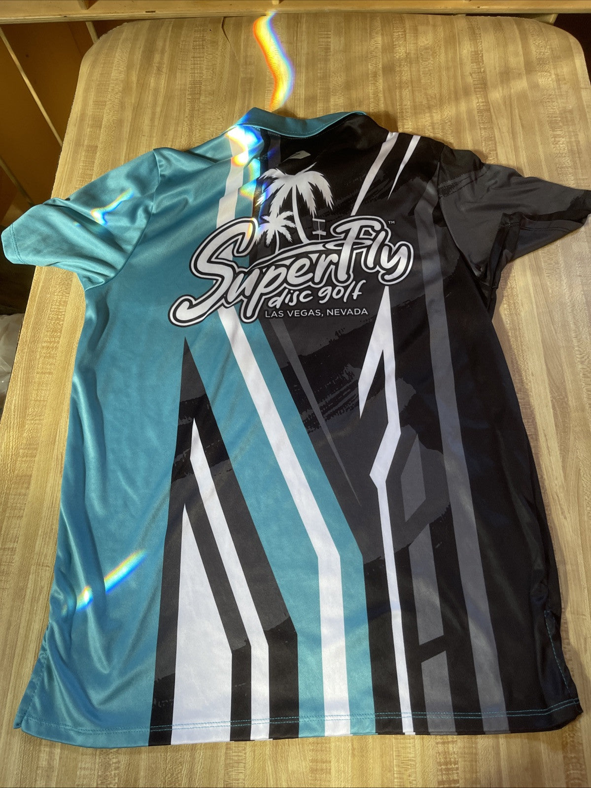 BTX Sports Polo Superfly Disc Golf Las Vegas Large 