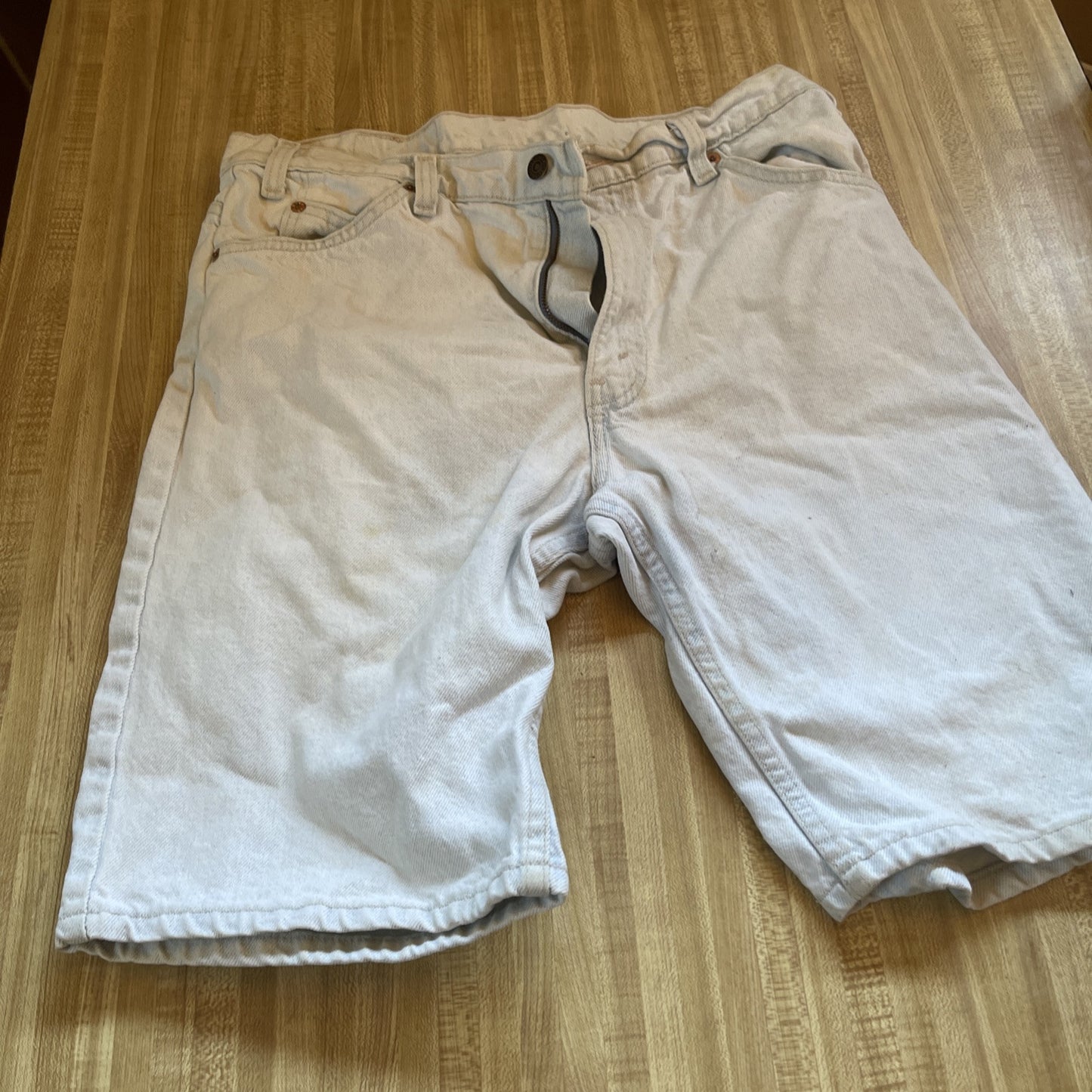 Vintage Orange Tab Levi’s 550 Jorts 34