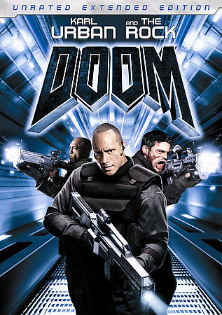 Doom (DVD, 2006, Unrated Extended, Widescreen) Dwayne Johnson Karl Urban