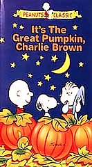 Its the Great Pumpkin, Charlie Brown (VHS, 1996, Clamshell)
