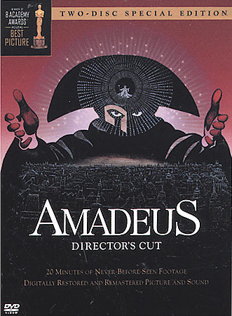 Amadeus - Directors Cut (DVD, 2002, 2-Disc Set, Two-Disc Special Edition)