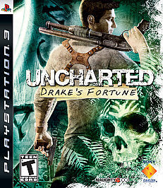 Uncharted: Drake's Fortune (Sony PlayStation 3, 2007) CIB