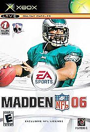Madden NFL 06 (Microsoft Xbox, 2005) CIB