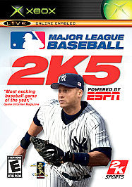 Major League Baseball 2K5 (Microsoft Xbox, 2005) CIB