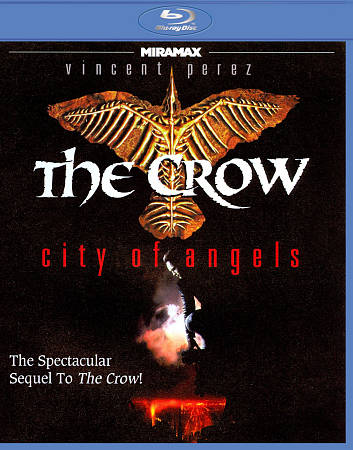 The Crow: City of Angels (Blu-ray Disc, 2011) HTF OOP Rare