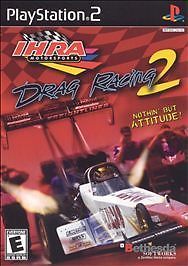 IHRA Motorsports Drag Racing 2 (Sony PlayStation 2, 2002) No Manual