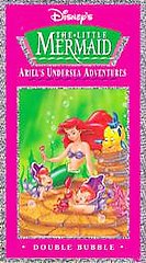 Disneys the Little Mermaid - Ariels Undersea Adventures - Double Bubble (VHS,...