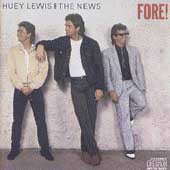 Fore! by Huey Lewis & the News Cassette Tape 1986 Chrysalis Records