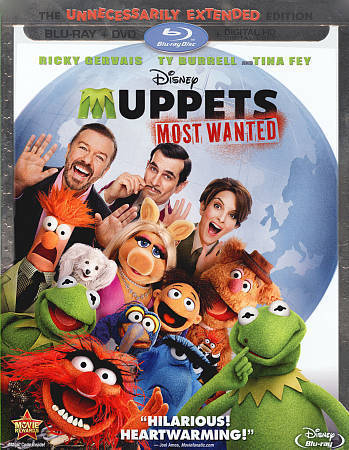 Muppets Most Wanted (Blu-ray/DVD, 2014, 2-Disc Set)