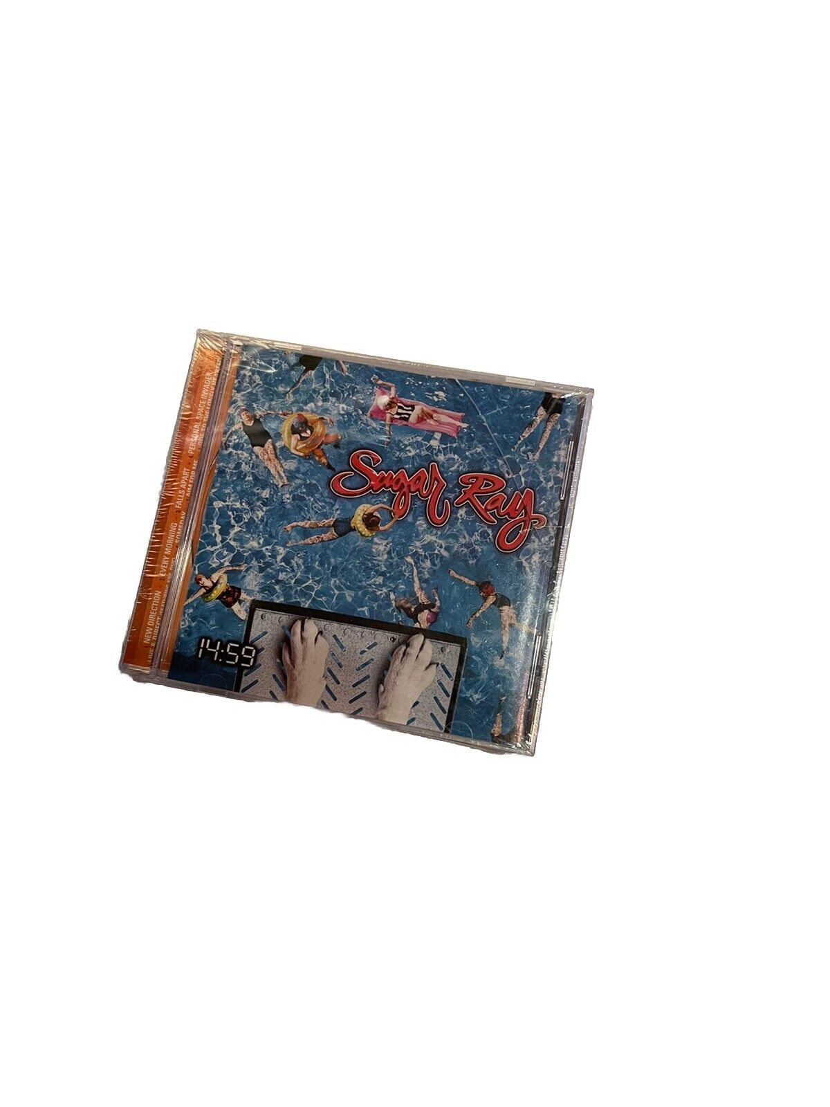 Sugar Ray 14:59 CD album cover with band members floating in a pool