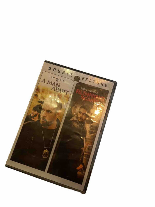 1118 Emporium action movie double feature DVD with A Man Apart and Running Scared